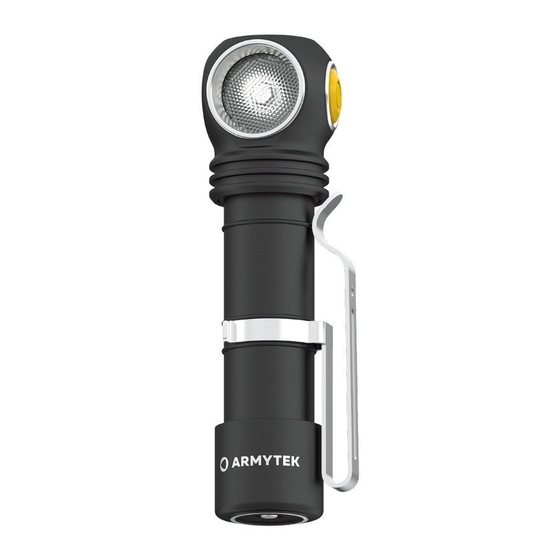 ARMYTEK WIZARD C2 PRO NICHIA USER MANUAL Pdf Download ManualsLib