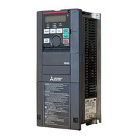 Mitsubishi Electric FR-F840-00250 Installation Manuallines