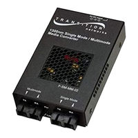 Transition Networks F-SM-MM-02(LH) User Manual