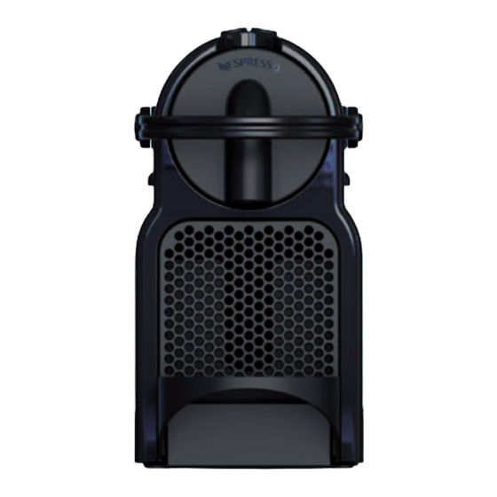 DeLonghi my machine Nespresso EN80.CW Manual
