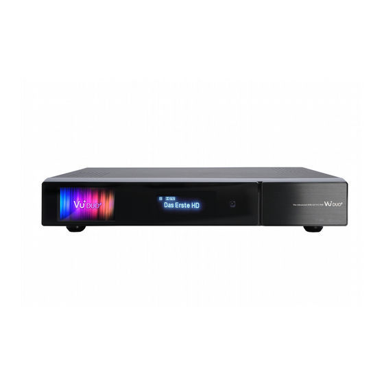Vu+ DUO2 User Manual