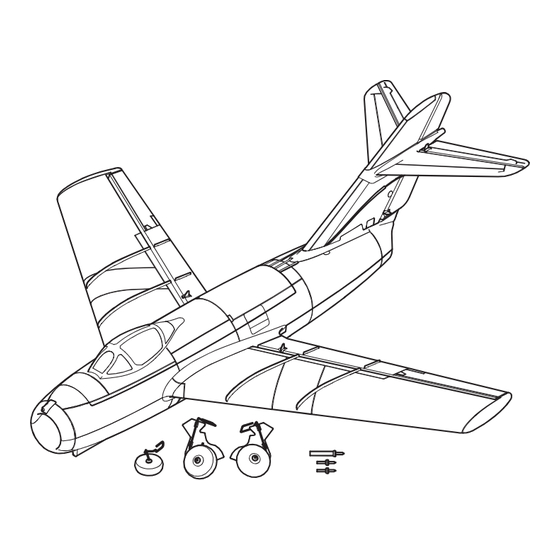 Horizon Hobby UMX MiG 15 DF Instruction Manual