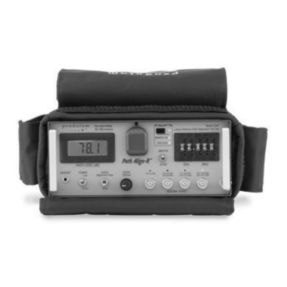 Spectracom Pendulum PathAlign-R 2200 User Manual