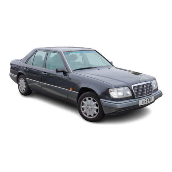 Mersedes-Benz 300 D 1992 Manuals