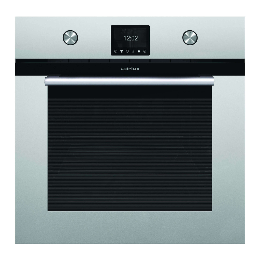 User Manuals: AIRLUX AFP Electric Oven