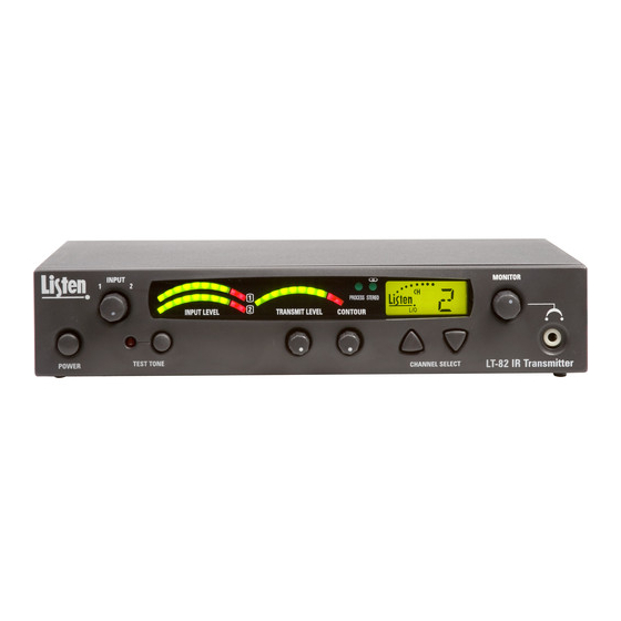 Listen ListenIR Quick Reference Card
