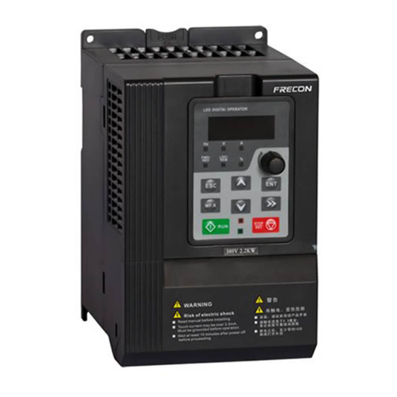 Frecon FR200 Series Installation And Commissioning Manual