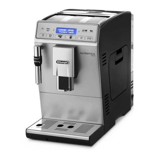 DELONGHI ETAM29.62X INSTRUCTIONS FOR USE MANUAL Pdf Download