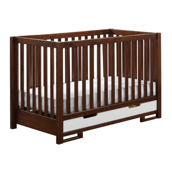 CARAMIA FURNITURE AMBRY CONVERTIBLE CRIB ASSEMBLY INSTRUCTIONS MANUAL