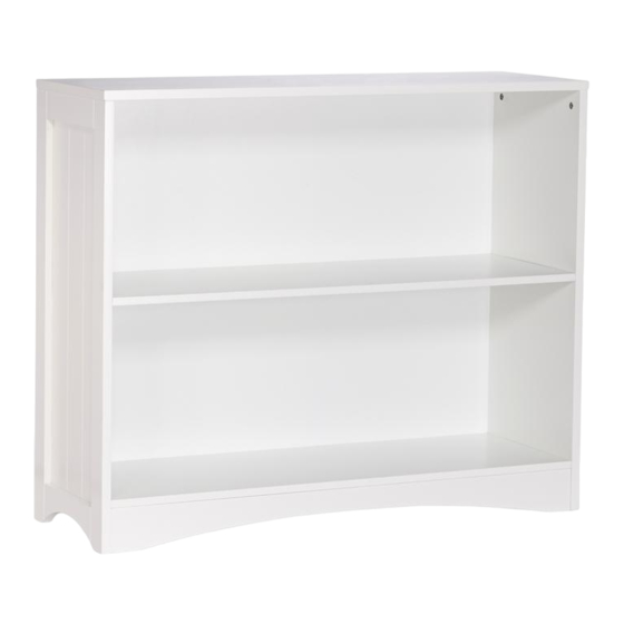 RiverRidge Kids 02-144 6-Cubby 3-Shelf Corner Cabinet, White