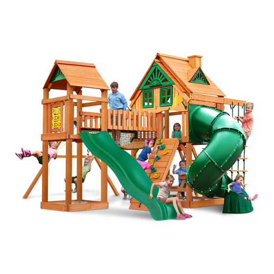 GORILLA PLAYSETS WILDERNESS GYM 1500JWR ASSEMBLY INSTRUCTIONS MANUAL