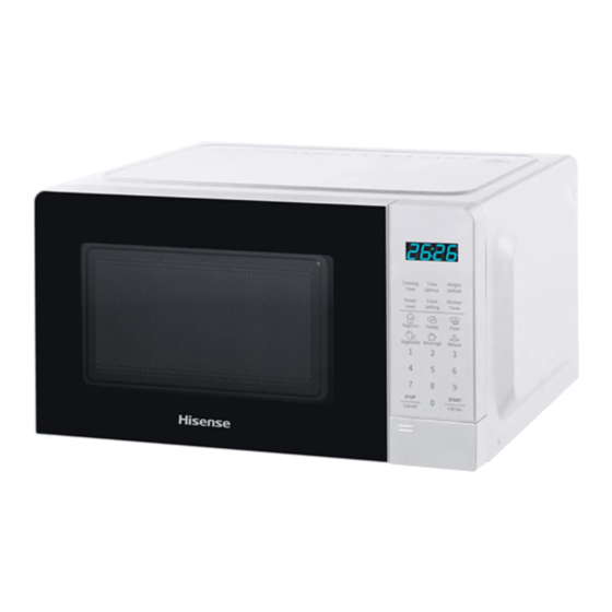 Hisense H20MOWS3 User And Installation Manual