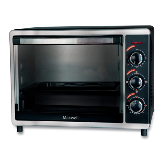 Maxwell MW-1852 BK Manual Instruction