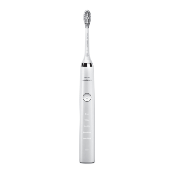 PHILIPS DIAMONDCLEAN SONICARE HX9331/08 MANUAL Pdf Download ManualsLib
