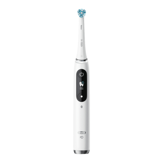 BRAUN ORAL-B IO MANUAL Pdf Download | ManualsLib