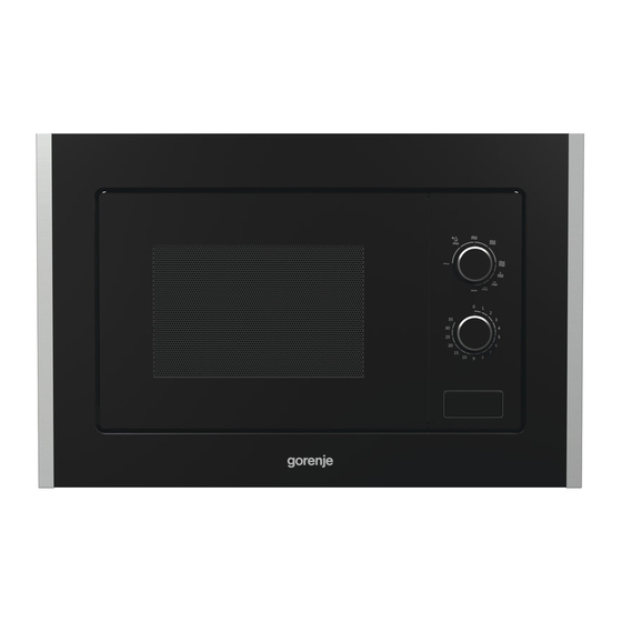 GORENJE BM201E2XGSA USER MANUAL Pdf Download ManualsLib