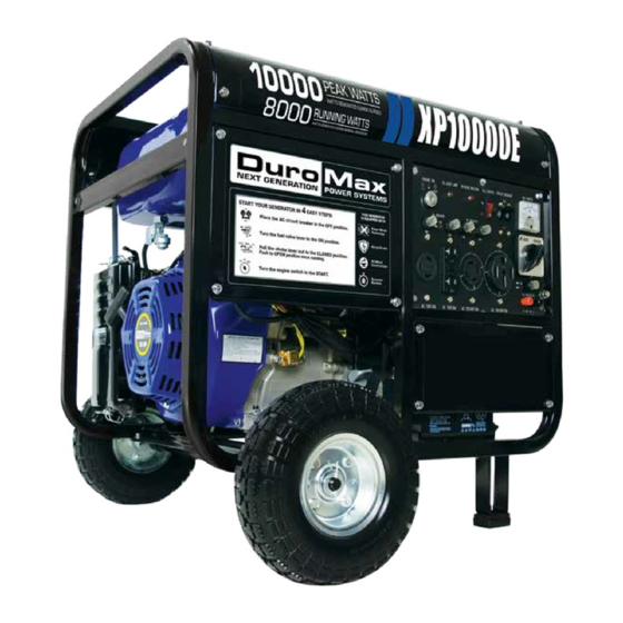 DUROMAX XP10000E06052018 USER MANUAL Pdf Download ManualsLib