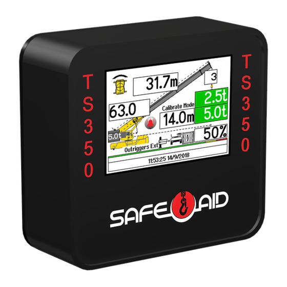 ELEC-MECH SAFE-AID TS350 Operator's Manual