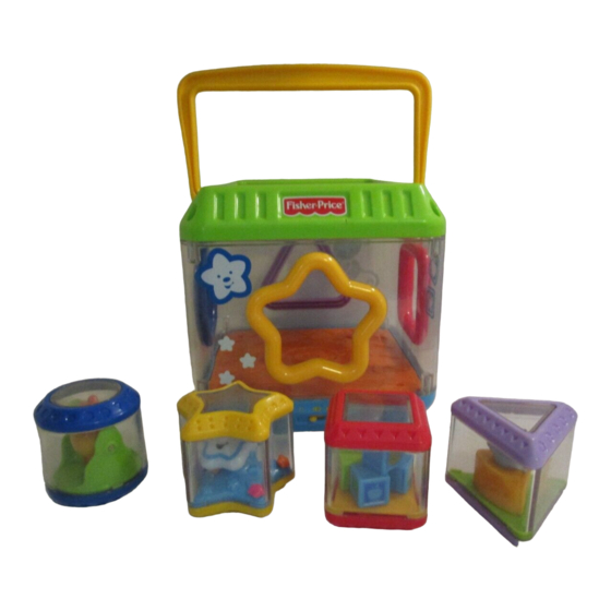 Fisher-Price Peeka Blocks G5243 Instructions Manual