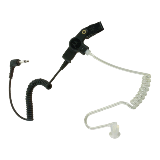 Motorola solutions PMLN7560 User Manual