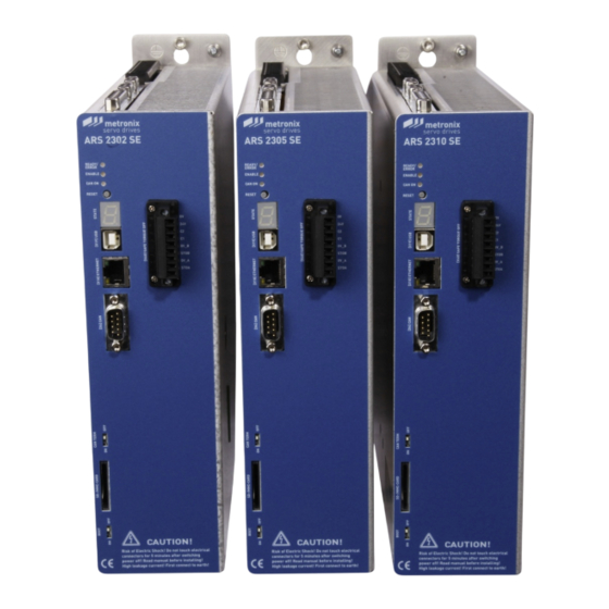 Metronix ARS 2300 SE Product Manual