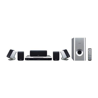 Pioneer HTZ353DVD Operating Instructions Manual