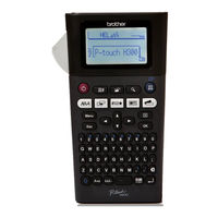 Brother P-Touch PT-H300LI User Manual