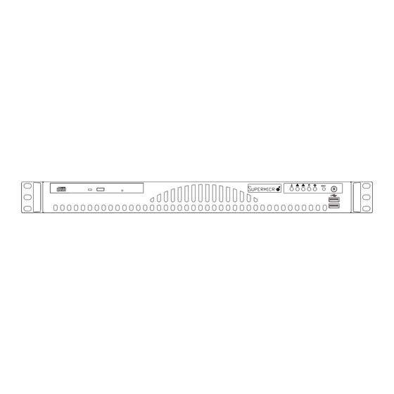 Supero SuperServer 5016T-MRB User Manual