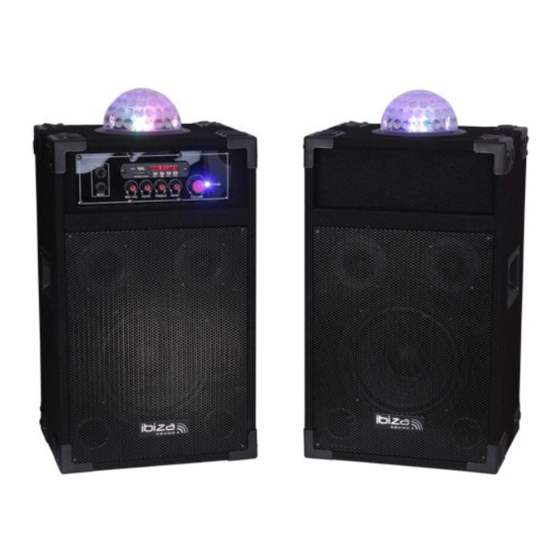 Ibiza sound DP234-ASTRO User Manual