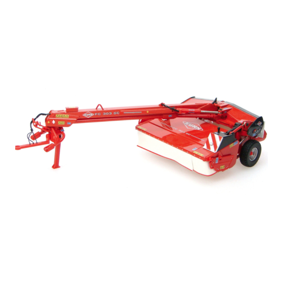 KUHN FC303YGC Operator's Manual