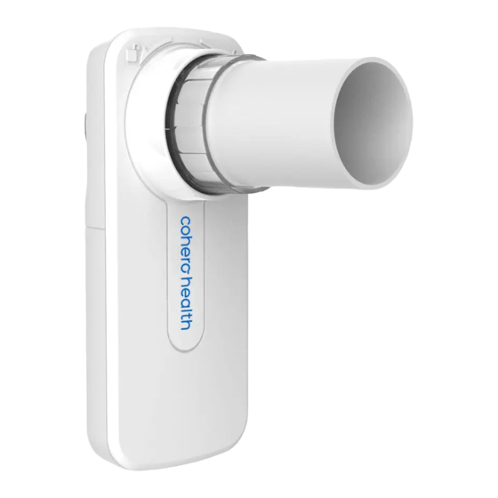 COHERO HEALTH MSPIROMETER USER MANUAL Pdf Download | ManualsLib