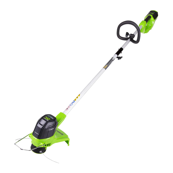 GREENWORKS 2101602 OWNER'S MANUAL Pdf Download ManualsLib