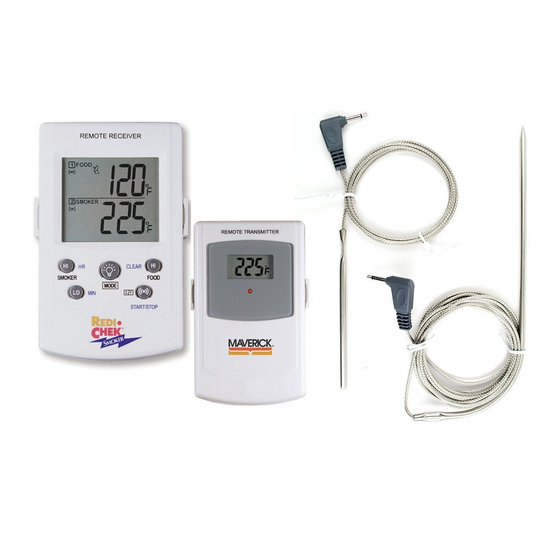 MAVERICK REDI CHECK SMOKER ET73 INSTRUCTION MANUAL Pdf Download