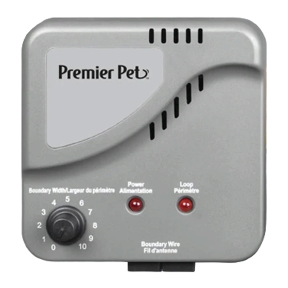 PREMIER PET INGROUND FENCE PRODUCT MANUAL Pdf Download ManualsLib