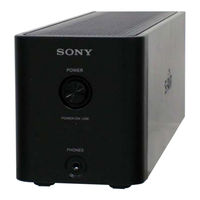 Sony TA-SA100WR - Surround Amplifier For Home Theater Systems Service Manual