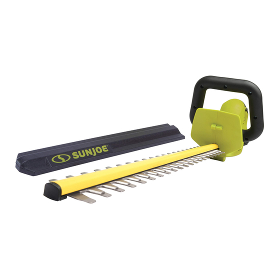SNOWJOE Sunjoe 24V-HT22-CT Operator's Manual
