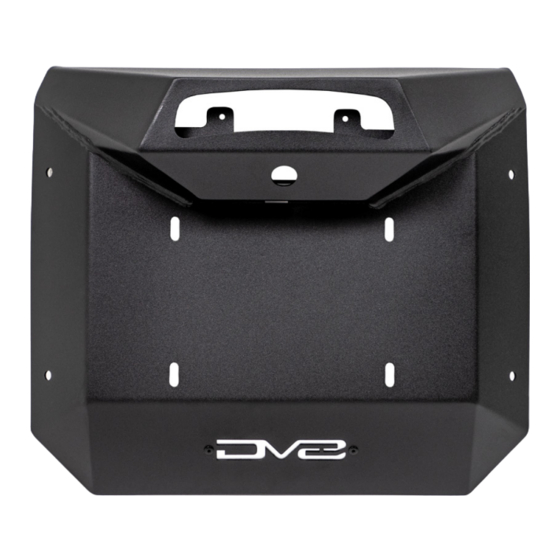 DV8 OFFROAD TSBR-01 Installation Manual