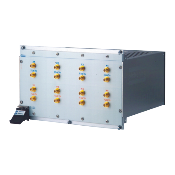 Pickering PXI 40-787 User Manual