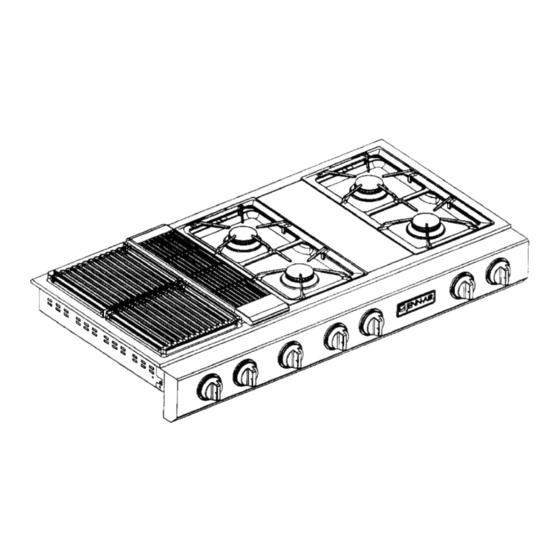 Jenn-Air Prostyle JGD8348CDP Installation Instructions Manual