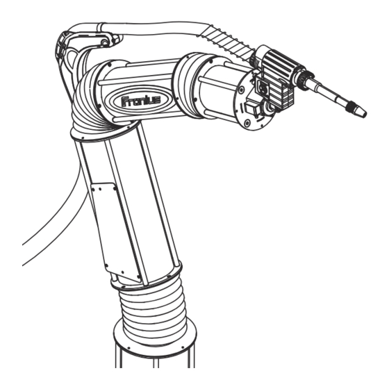 Fronius Robacta Drive CMT W Operating Instructions Manual