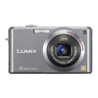 Panasonic DMCFX10S - Lumix Digital Camera Operating Instructions Manual