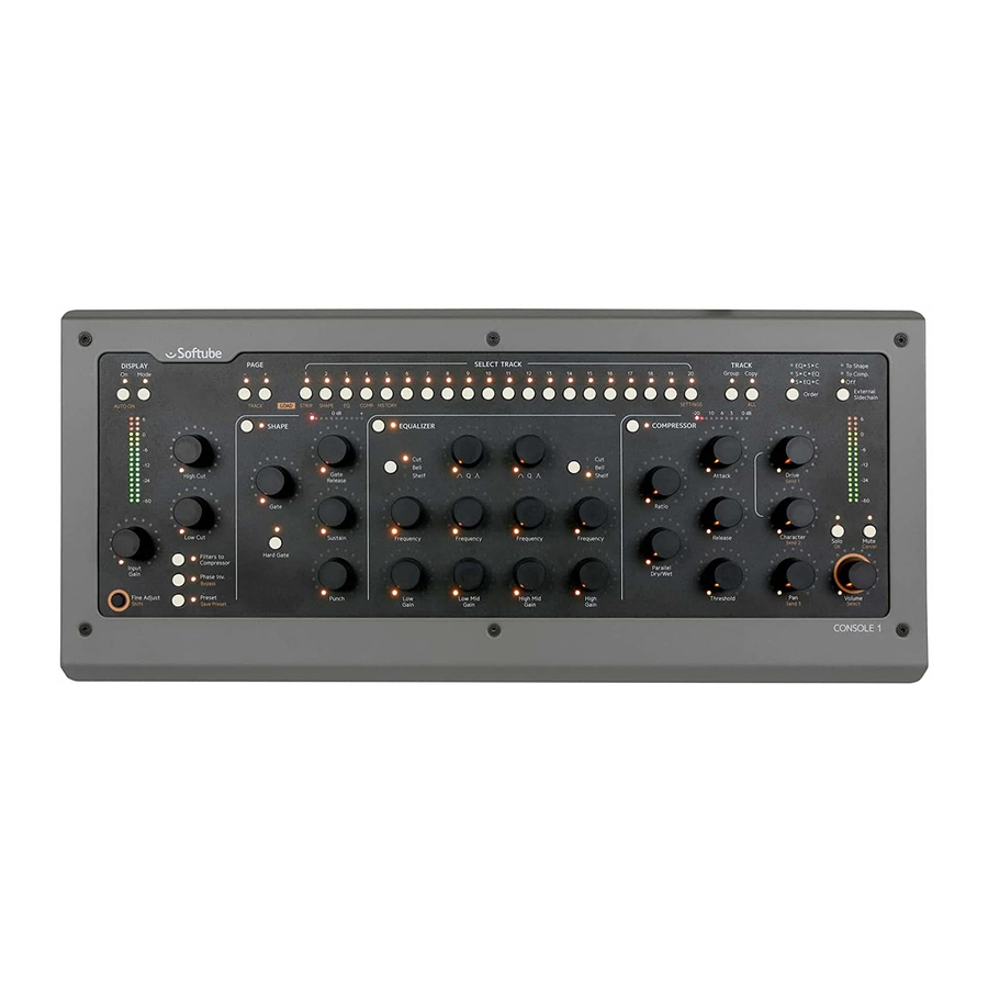 Softube SSL SL 4000 E User Manual