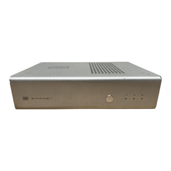 Schiit Bifrost SCH-04 Owner's Manual