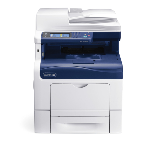 Xerox WorkCentre 6605 Quick Use Manual
