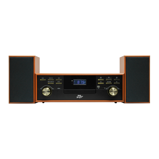 PYLE Audio PPTCM80BT User Manual