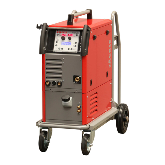 Jackle ProPuls 320 Compact Operating Manual