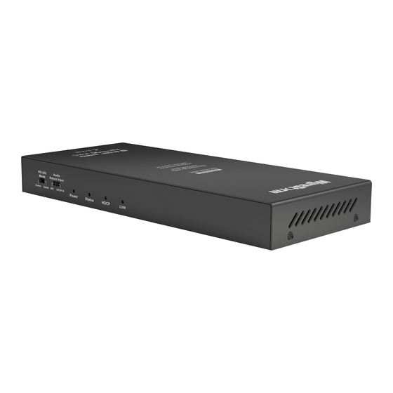 Wyrestorm RX-70-4K-ARC Quick Start Manual