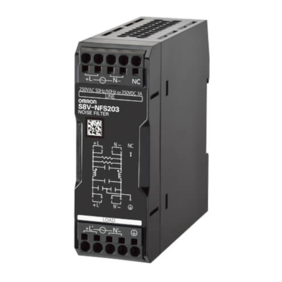 Omron S8V-NF Instruction Manual
