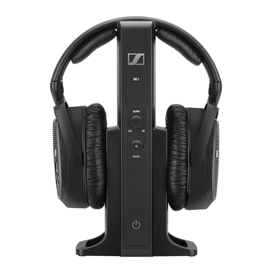 Sennheiser rs 175 troubleshooting new arrivals