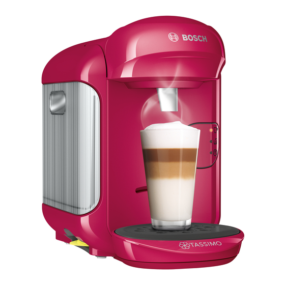 TASSIMO VIVY 2 TAS 140 GB SERIES INSTRUCTION MANUAL Pdf Download